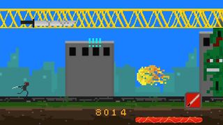 GND:On Gravity Pixel Ninja Zom - Screenshot 1