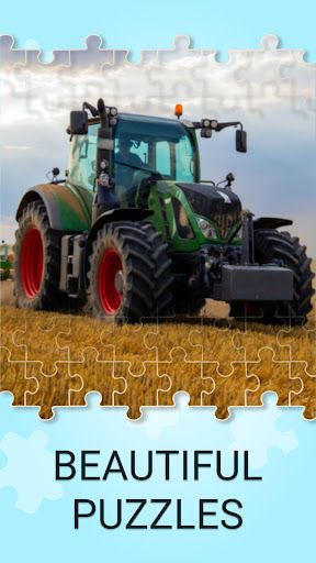 Tractors jigsaw puzzles games - Screenshot 3