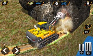 JCB Construction Excavator 3D - Screenshot 1