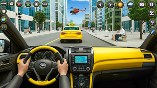 City Taxi Drive: Taxi Car Game - Screenshot 3