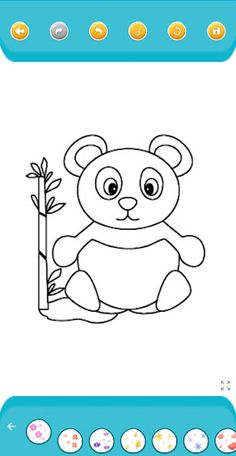 Coloring Cartoon Animals - Screenshot 4