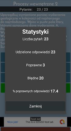 Testy maturalne z geografii - Screenshot 4