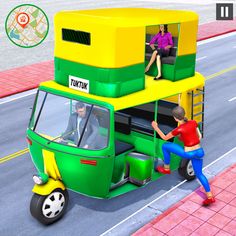 Tuk Tuk Rikshaw Auto Game - Screenshot 1