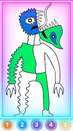 Garten of Banban 4 Coloring - Screenshot 3