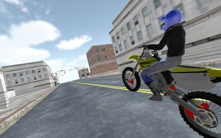 Motocross Racing Cop Game - Screenshot 2