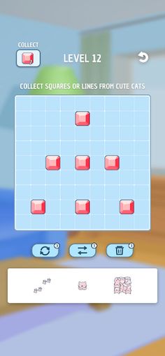 Cats and Gems Puzzle - Screenshot 3