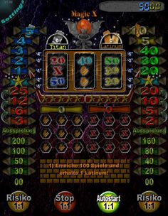 "Magic X" von Sonderspiele - Screenshot 1