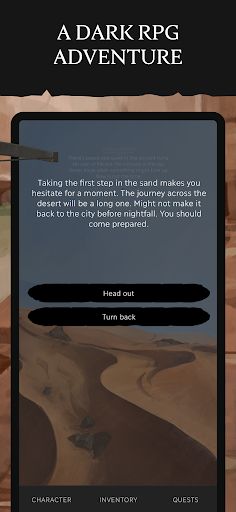 Eldrum: Black Dust - Text RPG - Screenshot 2