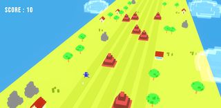 Sanic Run 3D - Screenshot 2