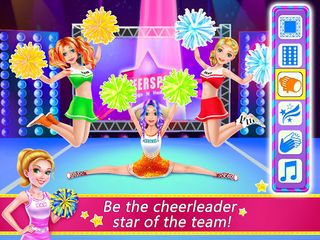 Cheerleader Games Girl Dance - Screenshot 2