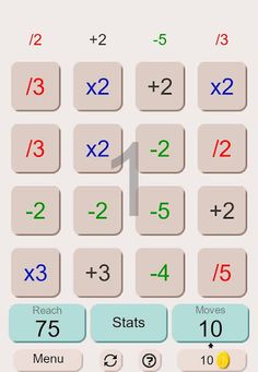 Reach the Number - Screenshot 1