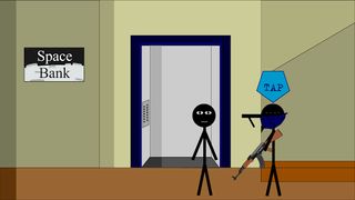 Stickman Escape Lift : Think o - Screenshot 2