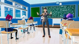 Anime High School Teacher Sim - Screenshot 1