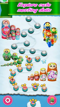 Matryoshka classic match 3 - Screenshot 2