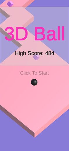 3D Ball Game - Screenshot 1