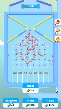 Merge Galton Nailboard - Screenshot 4