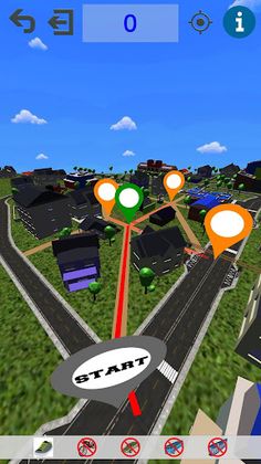 Interaktív közlekedési játék - Screenshot 3