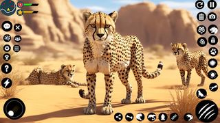 Wild Cheetah Family Simulator - Screenshot 3