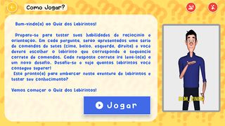 Quiz dos Labirintos - Screenshot 1