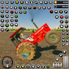 Indian Tractor Game Farming 3D - Screenshot 1