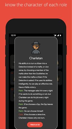 Mafia and Citizens - (werewolf - Screenshot 2