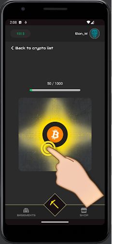 Crypto Clicker - Screenshot 1