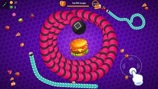 Snake vs Worms: Fun .io Zone - Screenshot 1