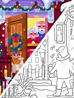 Christmas Coloring Pages - Screenshot 4