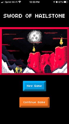 Sword of Hailstone - Screenshot 1