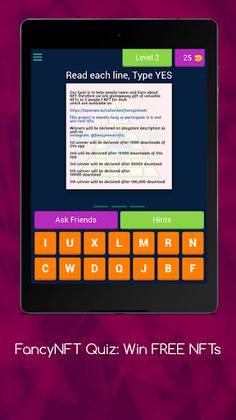 Fancy NFT Quiz: nfts for you - Screenshot 2