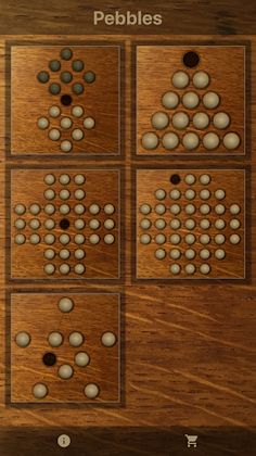 Pebbles:Brainvita senku - Uno - Screenshot 1