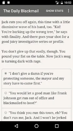 The Daily Blackmail - Screenshot 3
