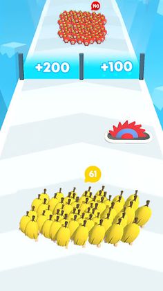 Banana Survival Rush! Merge It - Screenshot 4