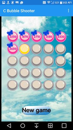 C Bubble Shooter - Screenshot 3