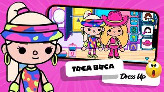 Toca Boca Barby ASMR Dress up - Screenshot 1
