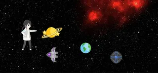 Space Girl - Screenshot 1