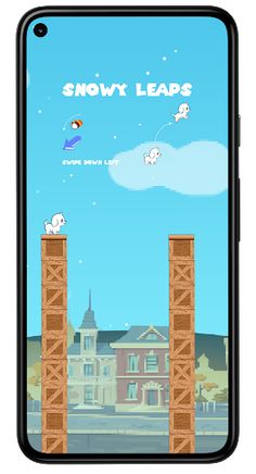 Snowy Leaps - Screenshot 1