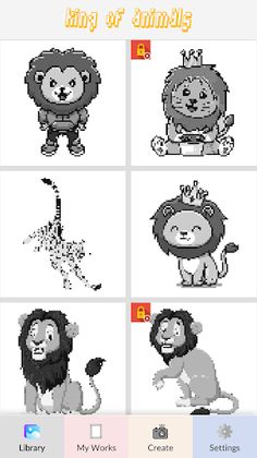 King of Animals Pixel - Screenshot 1