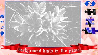 Big puzzles flowers - Screenshot 3