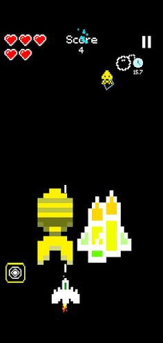 Pixel Space Shooter Game - Screenshot 2