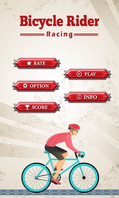 Bicycle Rider Racing - Screenshot 2
