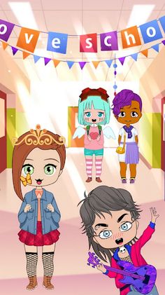 Chibi Dolls Dress Up Girls - Screenshot 3
