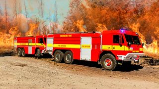 Fire Brigade Rescue Truck Game - Screenshot 2