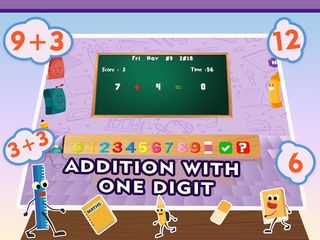 Learn Math Addition Quiz App - Screenshot 1