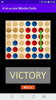 4-in-a-row Monte-Carlo - Screenshot 2