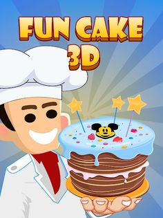 Fun Cake 3D - Cake Icing Game - Screenshot 1