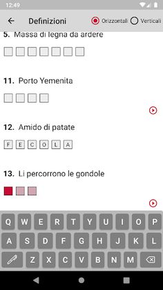 Cruciverba - Enigmistica - Screenshot 1