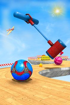 Crazy Rolling Ball 3D Game - Screenshot 4