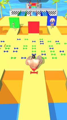 Muscle Race 3D - Screenshot 4