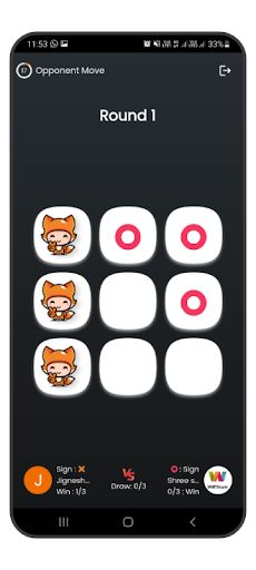 Tic Tac Toe Online - Screenshot 1